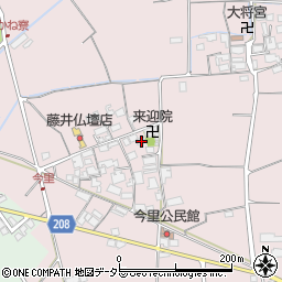 滋賀県東近江市小脇町1876周辺の地図