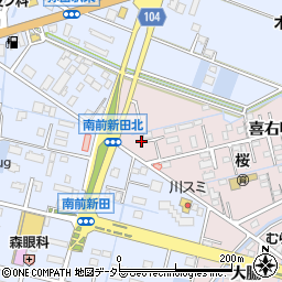 愛知県弥富市平島町喜右味名16周辺の地図