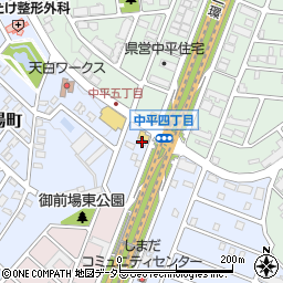 愛知県名古屋市天白区御前場町364周辺の地図