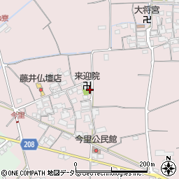滋賀県東近江市小脇町1875周辺の地図