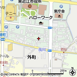 アプリ　児童デイサービス東近江周辺の地図