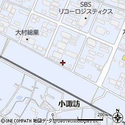 静岡県沼津市小諏訪923-3周辺の地図