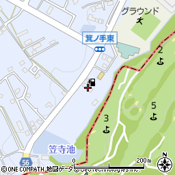 愛知県日進市赤池町箕ノ手101周辺の地図