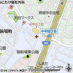 愛知県名古屋市天白区御前場町331-2周辺の地図