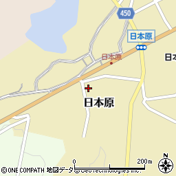 岡山県津山市日本原475周辺の地図