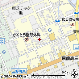 静岡県三島市南町8-31周辺の地図