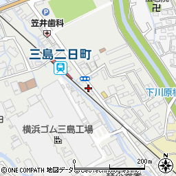 静岡県三島市南二日町23周辺の地図