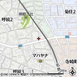 秋葉商事周辺の地図