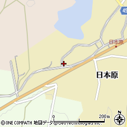 岡山県津山市日本原141周辺の地図
