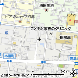 株式会社日本シャッター製作所　沼津営業所周辺の地図