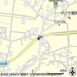 山田入口周辺の地図