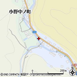 小野郷郵便局周辺の地図