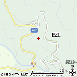 愛知県北設楽郡設楽町長江尊出平周辺の地図