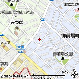 愛知県名古屋市天白区御前場町27周辺の地図