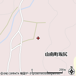 兵庫県丹波市山南町坂尻227周辺の地図