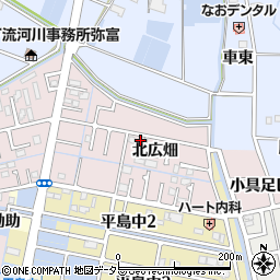 愛知県弥富市平島町北広畑11-2周辺の地図