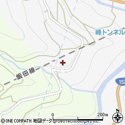 静岡県浜松市天竜区佐久間町相月1329周辺の地図