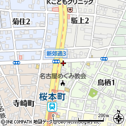 コンフォート桜本町周辺の地図
