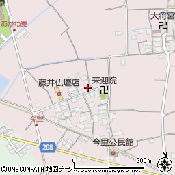 滋賀県東近江市小脇町1869周辺の地図