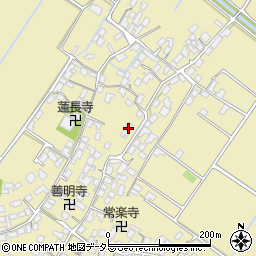 滋賀県野洲市比留田637-2周辺の地図