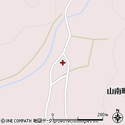 兵庫県丹波市山南町坂尻251周辺の地図
