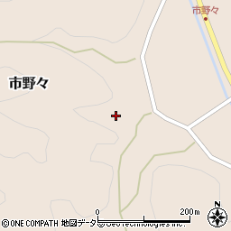 兵庫県丹波篠山市市野々290周辺の地図