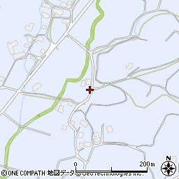岡山県津山市上高倉955-1周辺の地図