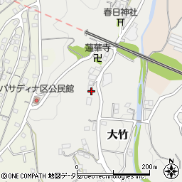 静岡県田方郡函南町大竹73-3周辺の地図