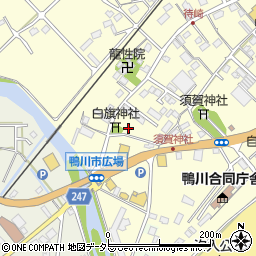 千葉県鴨川市広場801-2周辺の地図