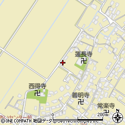 滋賀県野洲市比留田919-1周辺の地図