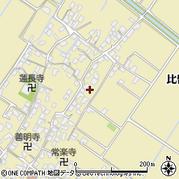 滋賀県野洲市比留田995周辺の地図