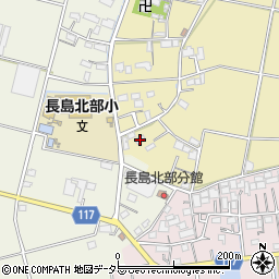 三重県桑名市長島町中川748周辺の地図
