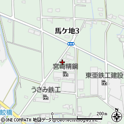 愛知県弥富市馬ケ地3丁目192周辺の地図