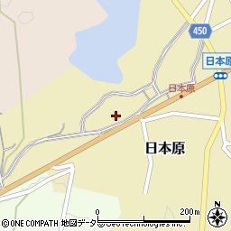岡山県津山市日本原153周辺の地図