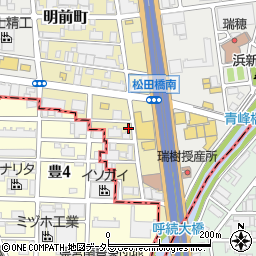 愛知県名古屋市瑞穂区明前町18-10周辺の地図