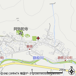 京都府京都市左京区静市静原町43周辺の地図
