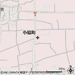 滋賀県東近江市小脇町1141-1周辺の地図