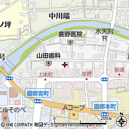クリーニング東京屋周辺の地図