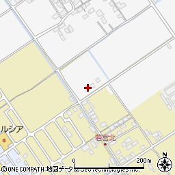 滋賀県近江八幡市日吉野町160周辺の地図