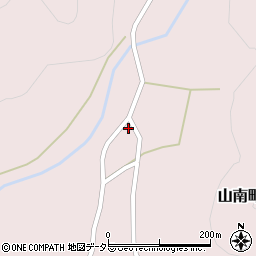 兵庫県丹波市山南町坂尻250周辺の地図