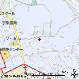 愛知県日進市赤池町箕ノ手2-79周辺の地図