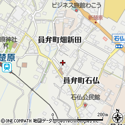 三重県いなべ市員弁町石仏1980-7周辺の地図