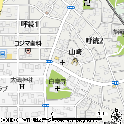 ドール青峰通周辺の地図