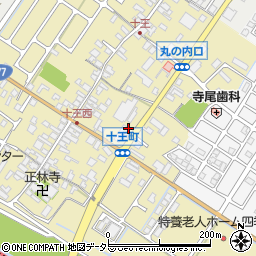 西川履物店周辺の地図
