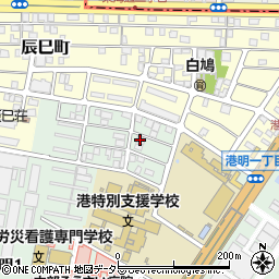 中川コミュニティセンター周辺の地図