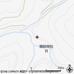 静岡県浜松市天竜区佐久間町相月537周辺の地図