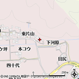 京都府南丹市園部町黒田東片山2周辺の地図