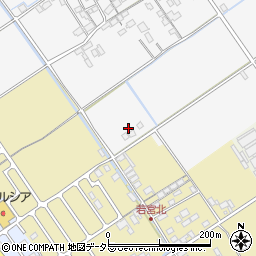 滋賀県近江八幡市日吉野町158周辺の地図