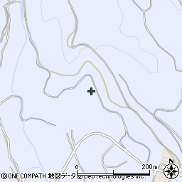 岡山県津山市上高倉133-1周辺の地図