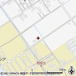 滋賀県近江八幡市日吉野町156周辺の地図